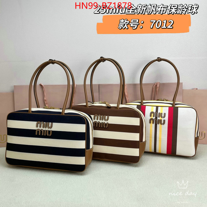 Miu Miu Bags(4A)-Handbag- are you looking for ID: BZ1878 $: 99USD,