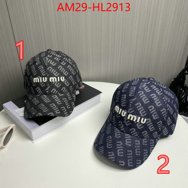 Cap(Hat)-Miu Miu only sell high-quality ID: HL2913 $: 29USD