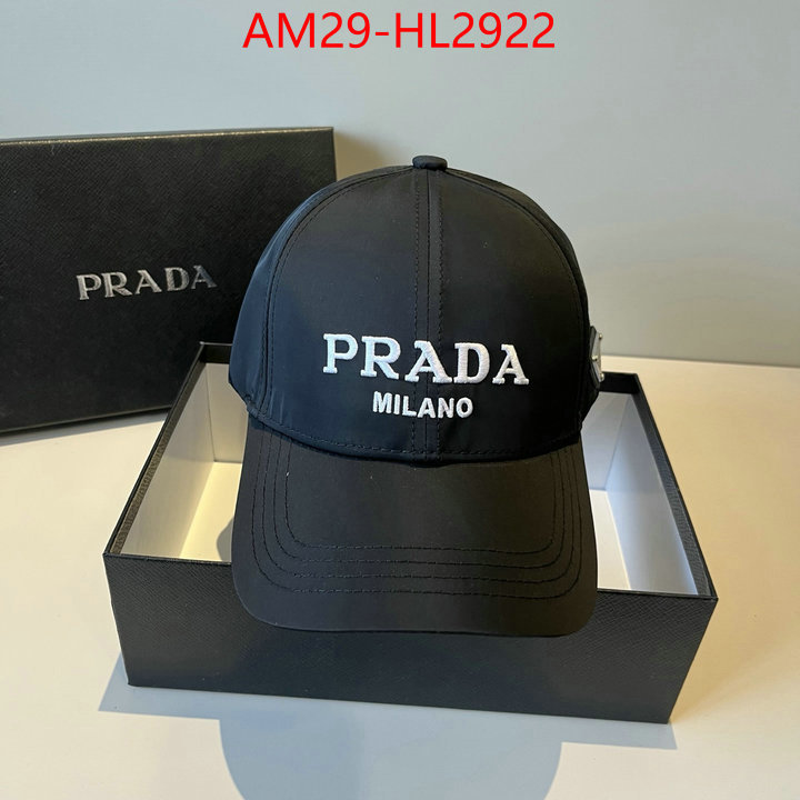 Cap (Hat)-Prada best wholesale replica ID: HL2922 $: 29USD