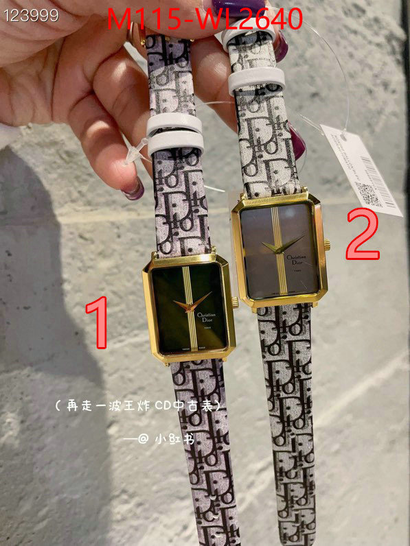 Watch(4A)-Dior best replica quality ID: WL2640 $: 115USD