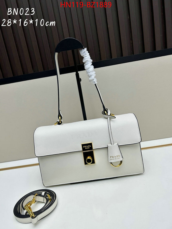 Prada Bags(4A)-Crossbody- the best ID: BZ1889 $: 119USD,