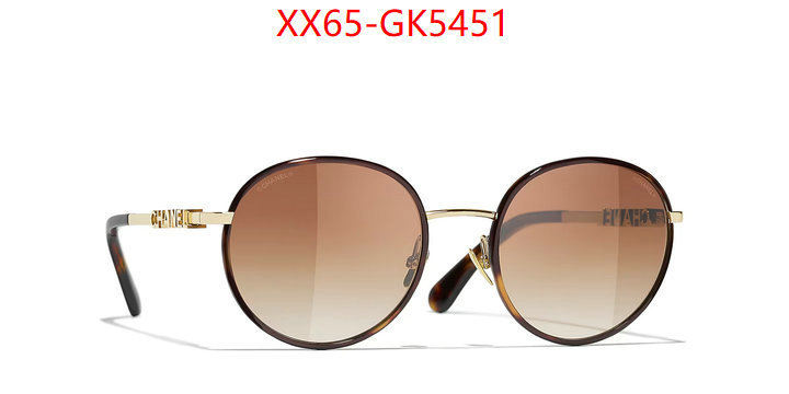 Glasses-Chanel fake designer ID: GK5451 $: 65USD
