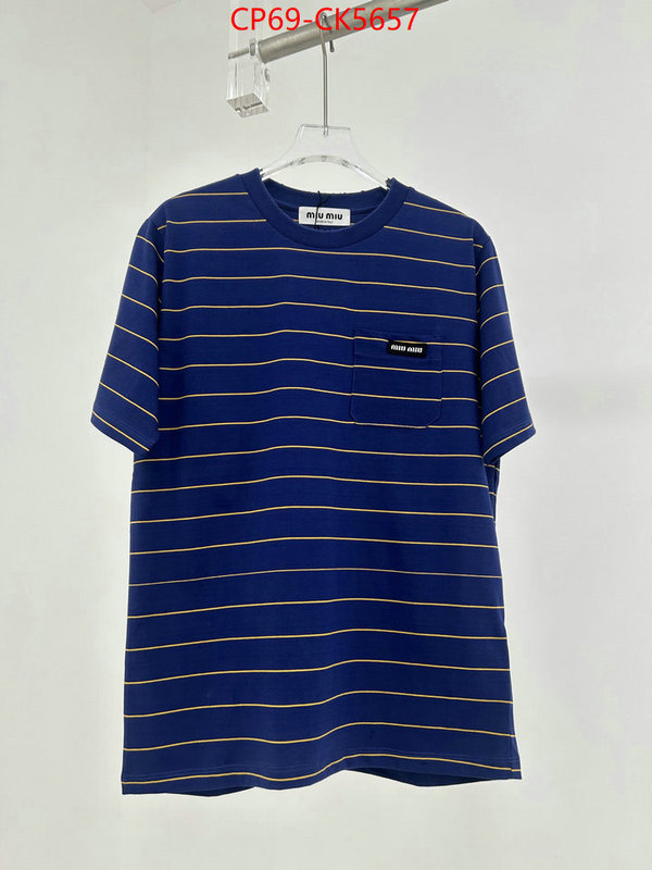Clothing-MIU MIU where can you buy a replica ID: CK5657 $: 69USD