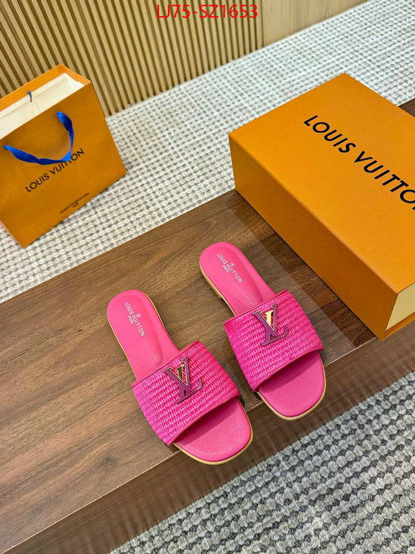 Women Shoes-LV the quality replica ID: SZ1653 $: 75USD