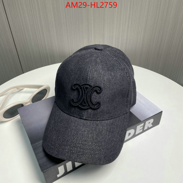 Cap(Hat)-Celine new designer replica ID: HL2759 $: 29USD