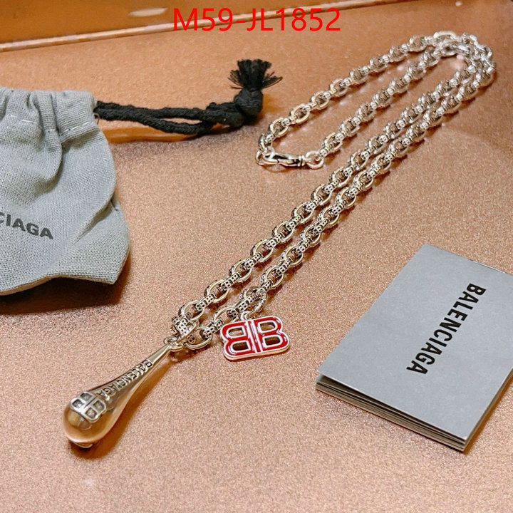 Jewelry-Balenciaga where to buy the best replica ID: JL1852 $: 59USD