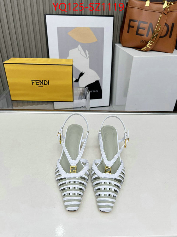 Women Shoes-Fendi best luxury replica ID: SZ1119 $: 125USD