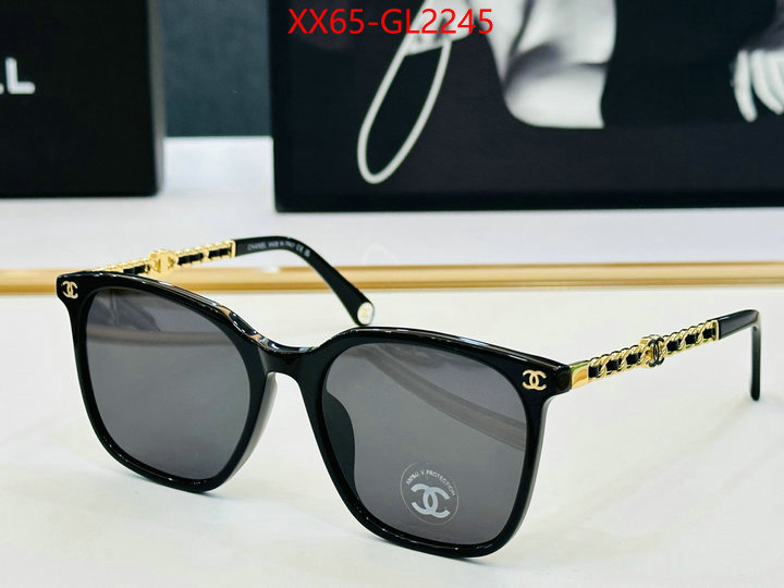 Glasses-Chanel 2024 perfect replica designer ID: GL2245 $: 65USD