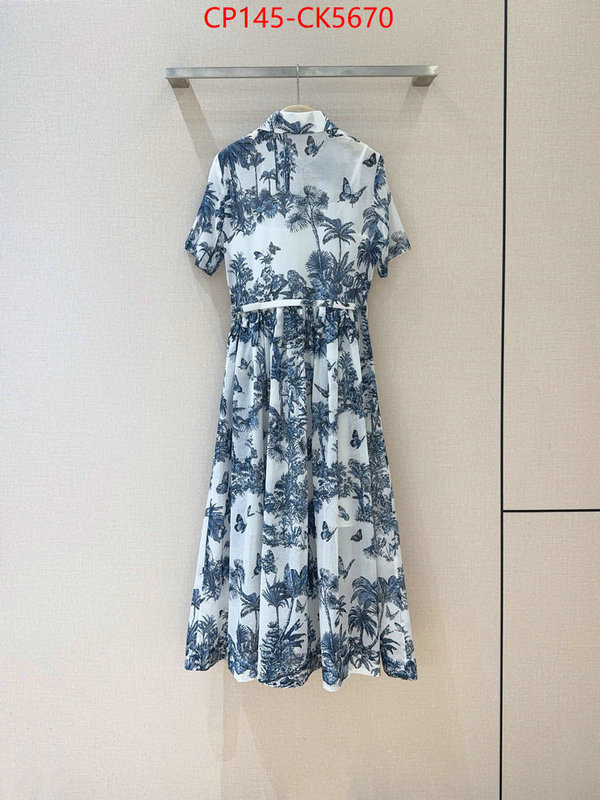 Clothing-Dior wholesale designer shop ID: CK5670 $: 145USD