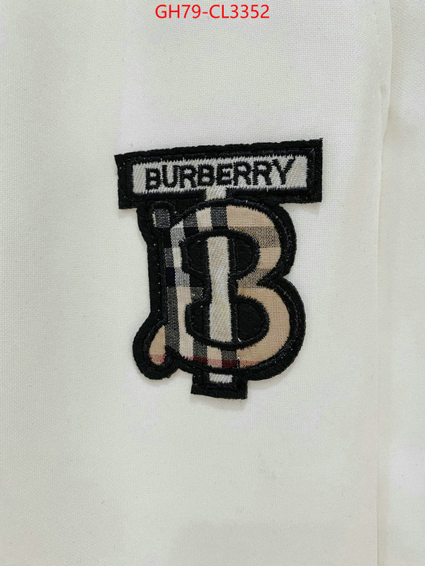 Clothing-Burberry fashion replica ID: CL3352 $: 79USD