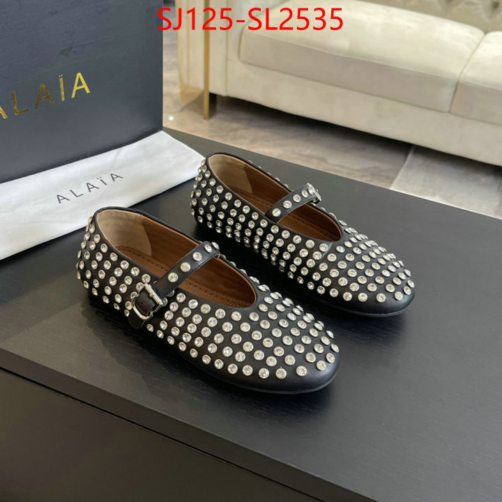 Women Shoes-ALAIA replica 1:1 ID: SL2535 $: 125USD