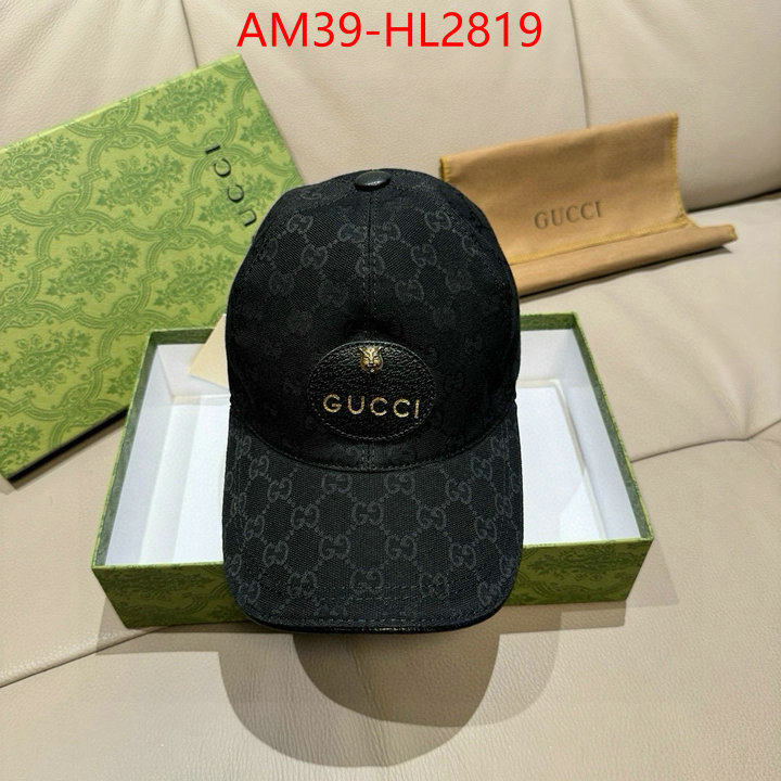 Cap(Hat)-Gucci top designer replica ID: HL2819 $: 39USD