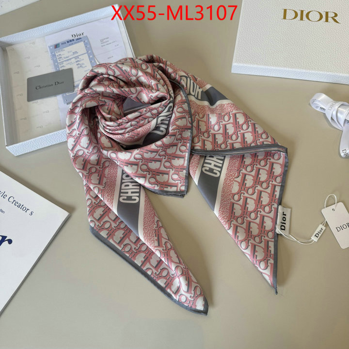 Scarf-Dior perfect quality designer replica ID: ML3107 $: 55USD