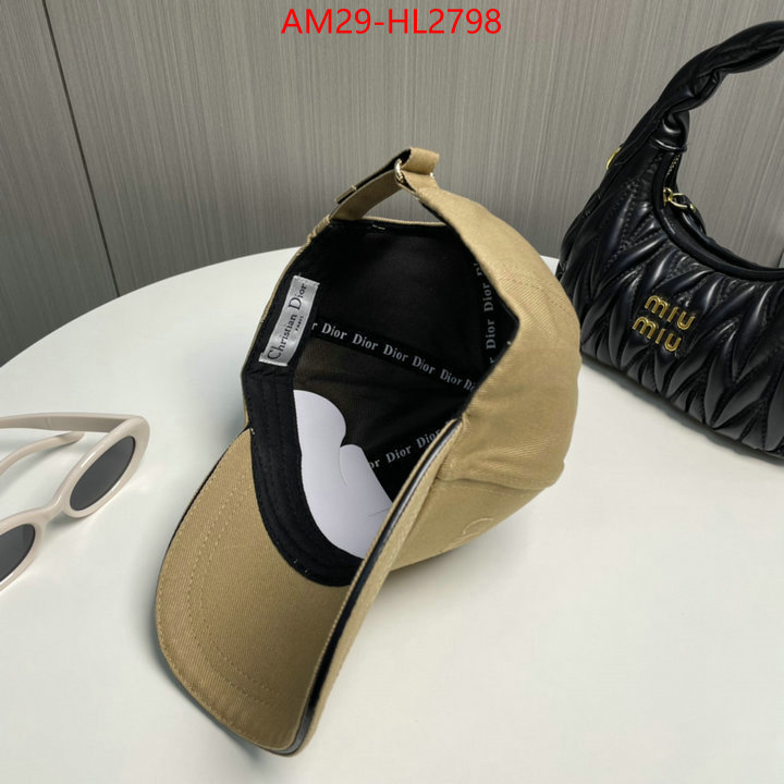 Cap (Hat)-Dior hot sale ID: HL2798 $: 29USD