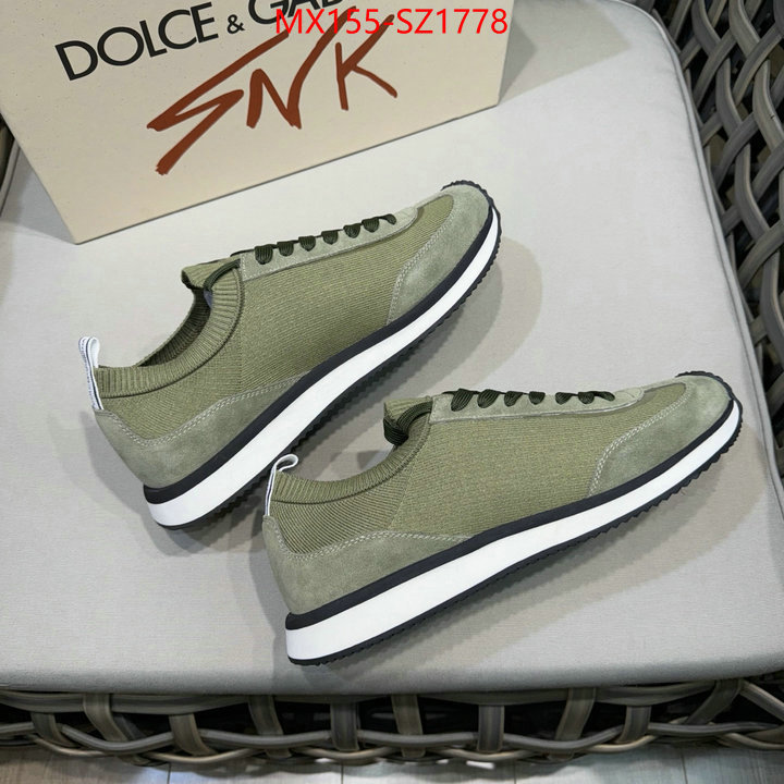 Men Shoes-DG buy high-quality fake ID: SZ1778 $: 155USD-shoes yupoo Men Shoes-DG buy high-quality fake ID: SZ1778 $: 155USD