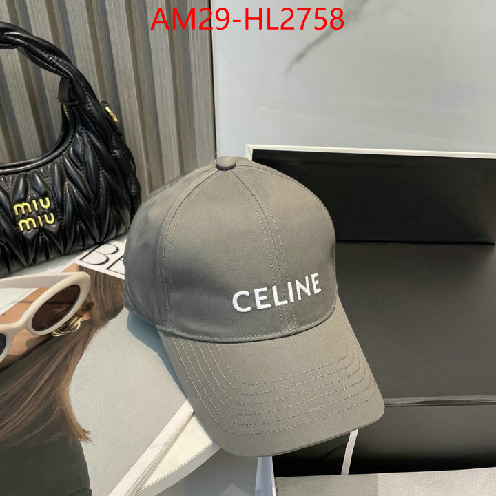 Cap(Hat)-Celine the best quality replica ID: HL2758 $: 29USD