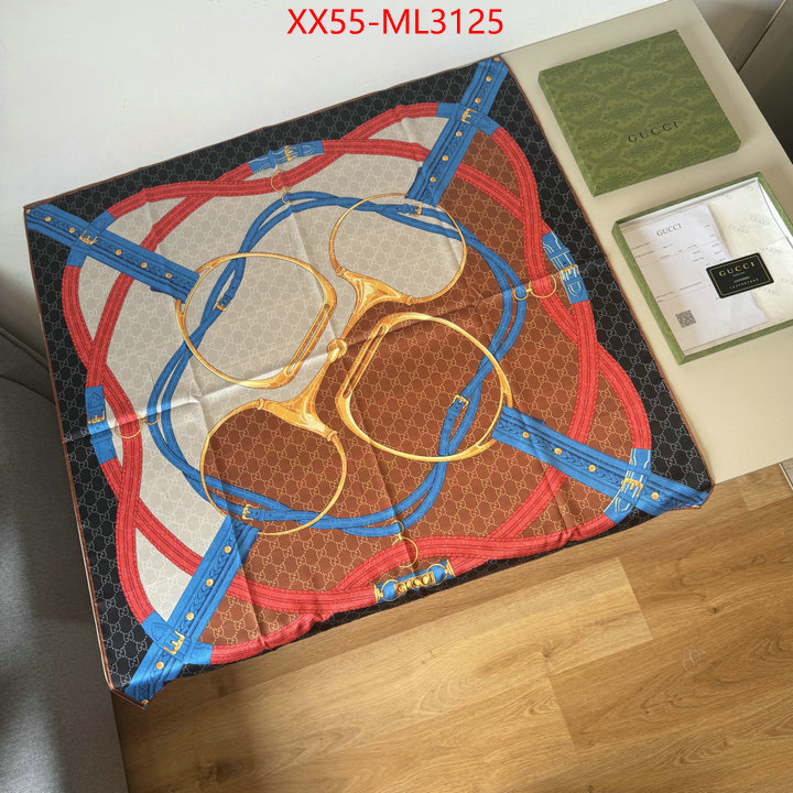 Scarf-Gucci can i buy replica ID: ML3125 $: 55USD