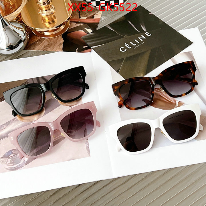Glasses-CELINE buying replica ID: GK5522 $: 55USD
