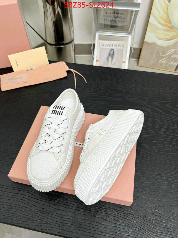 Women Shoes-Miu Miu designer 1:1 replica ID: SL2624 $: 85USD
