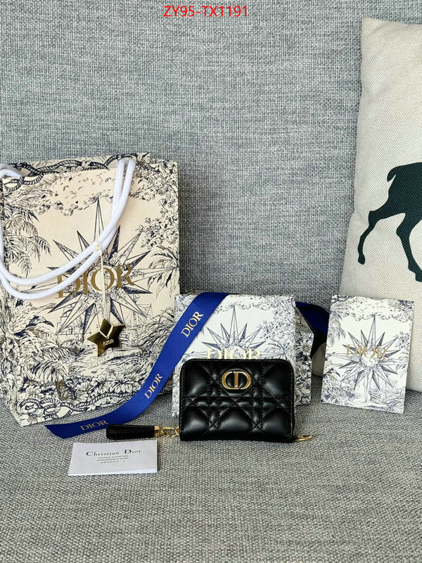 Dior Bags(TOP)-Wallet- top quality designer replica ID: TX1191 $: 95USD,