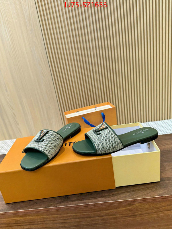 Women Shoes-LV the quality replica ID: SZ1653 $: 75USD