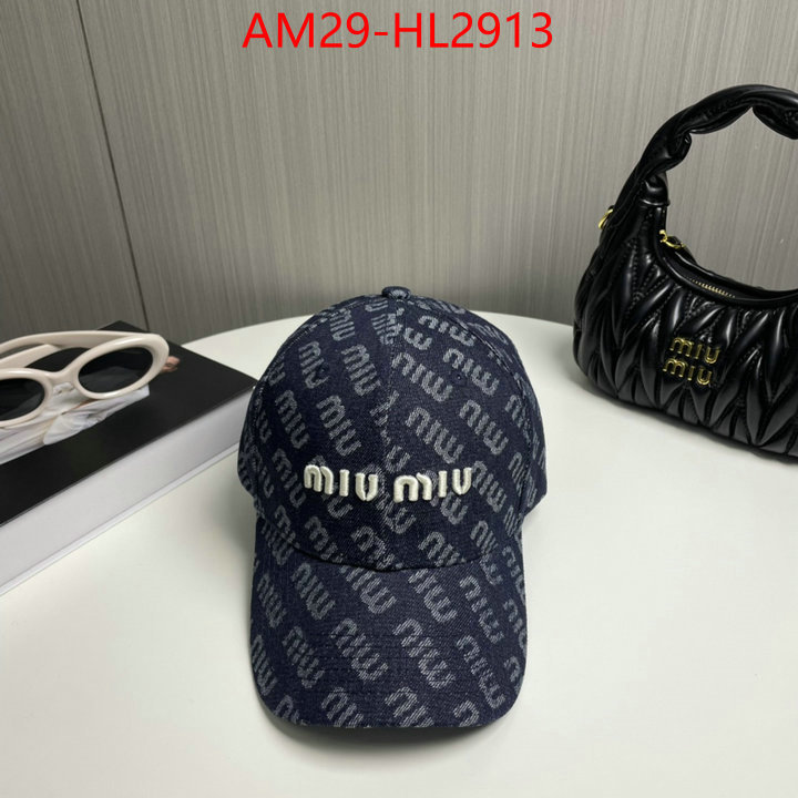 Cap(Hat)-Miu Miu only sell high-quality ID: HL2913 $: 29USD