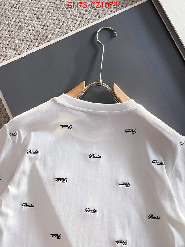 Clothing-Prada what's the best place to buy replica ID: CZ1073 $: 75USD