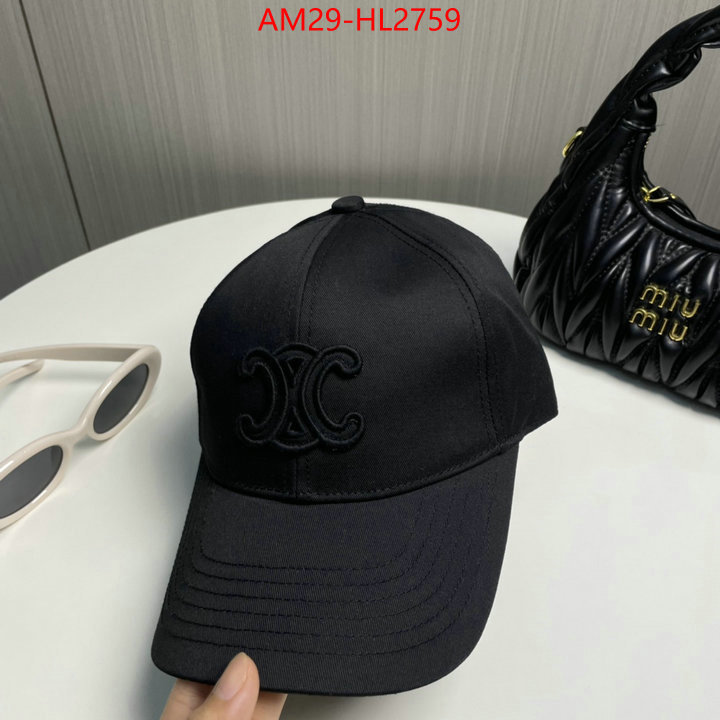 Cap(Hat)-Celine new designer replica ID: HL2759 $: 29USD