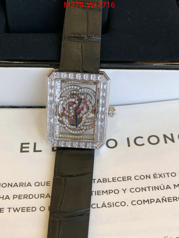 Watch(TOP)-Chanel 2024 perfect replica designer ID: WL2716 $: 279USD