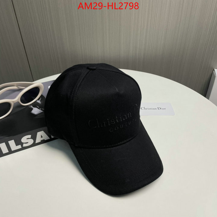 Cap (Hat)-Dior hot sale ID: HL2798 $: 29USD