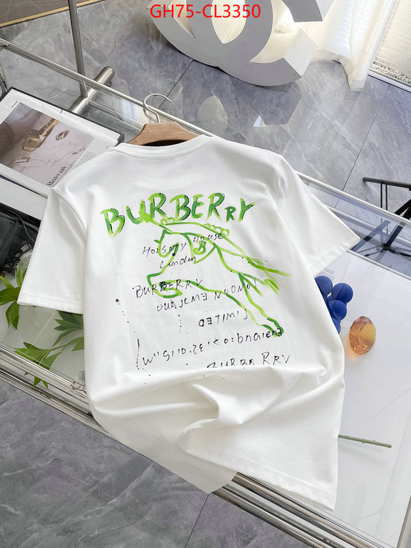 Clothing-Burberry top perfect fake ID: CL3350 $: 75USD