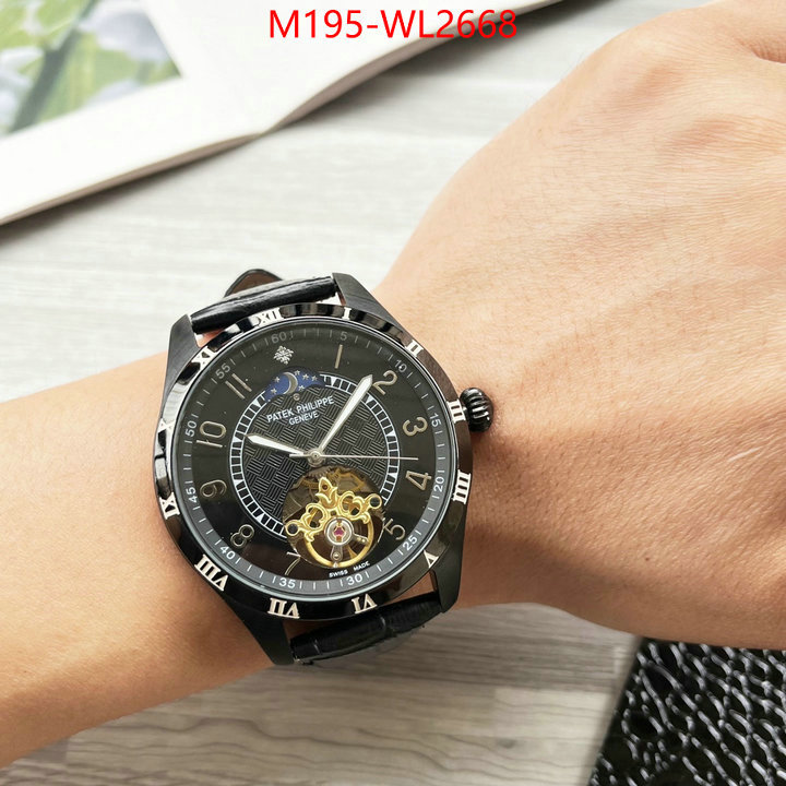 Watch(4A)-Patek Philippe buy luxury 2024 ID: WL2668 $: 195USD