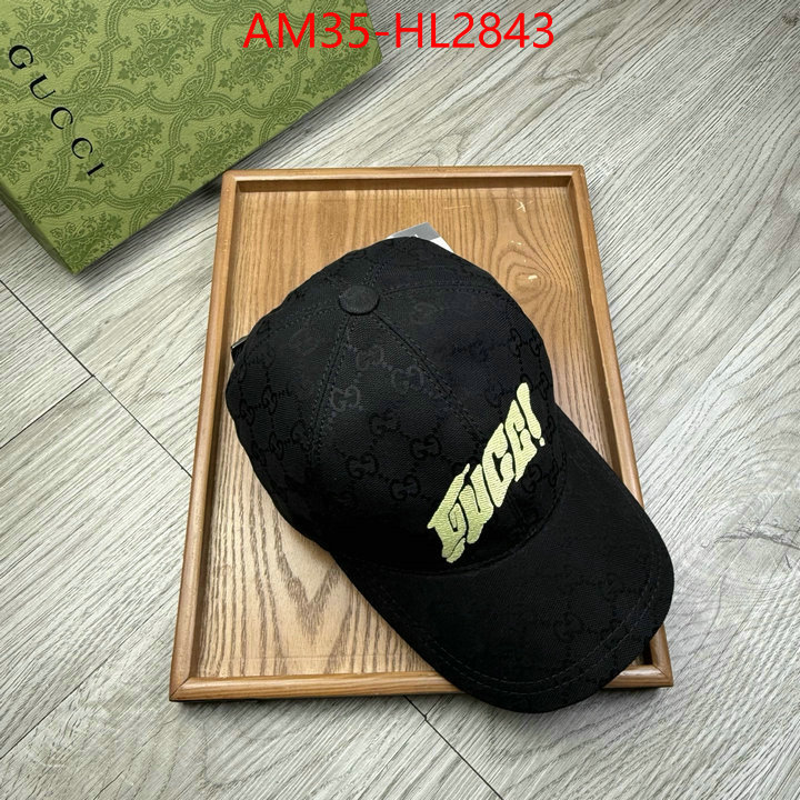 Cap(Hat)-Gucci wholesale sale ID: HL2843 $: 35USD