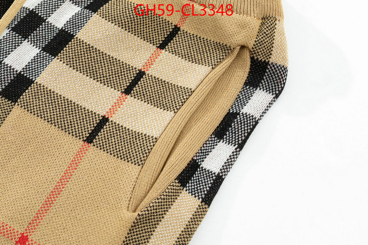 Clothing-Burberry the top ultimate knockoff ID: CL3348 $: 59USD