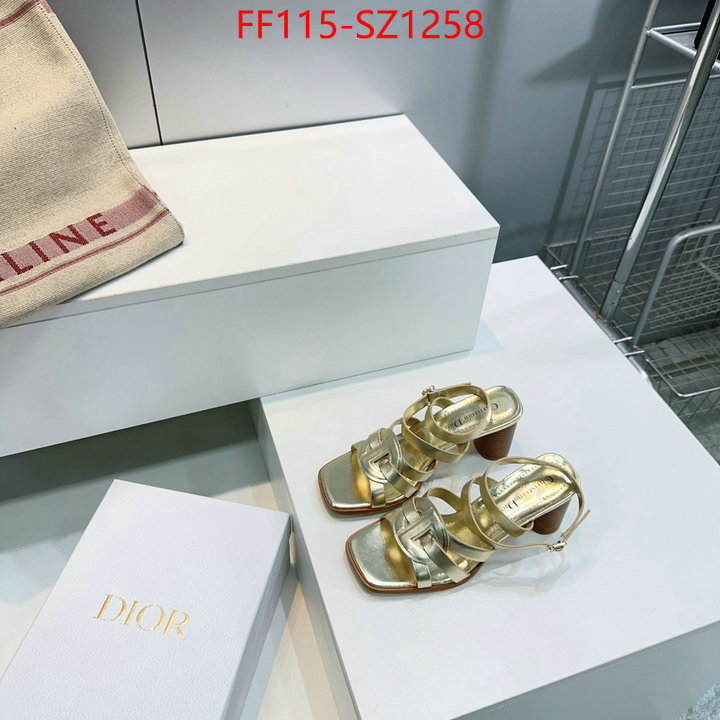 Women Shoes-Dior wholesale 2024 replica ID: SZ1258 $: 115USD
