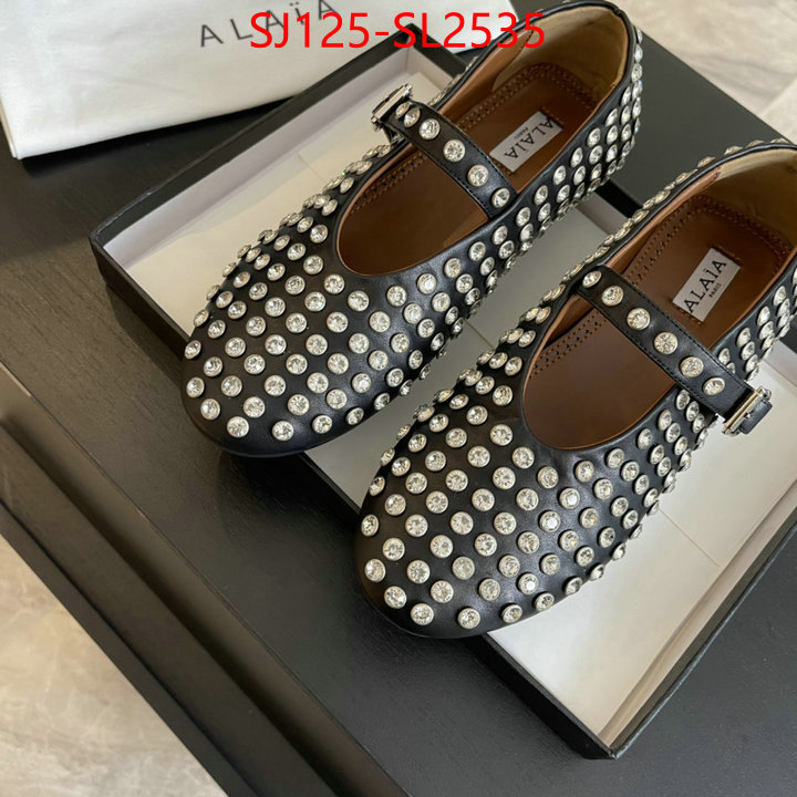 Women Shoes-ALAIA replica 1:1 ID: SL2535 $: 125USD
