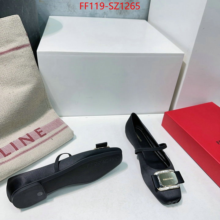 Women Shoes-Ferragamo wholesale replica shop ID: SZ1265 $: 119USD