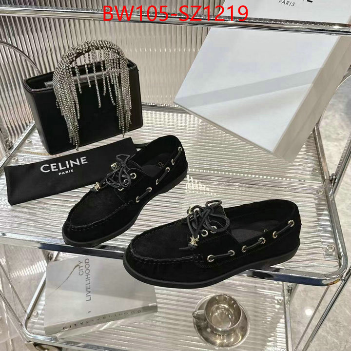 Women Shoes-CELINE best knockoff ID: SZ1219 $: 105USD