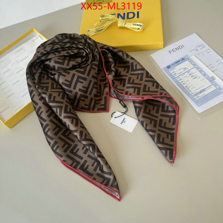 Scarf-Fendi styles & where to buy ID: ML3119 $: 55USD