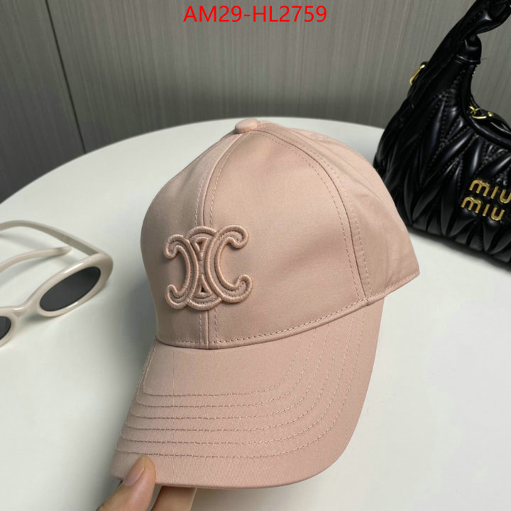 Cap(Hat)-Celine new designer replica ID: HL2759 $: 29USD