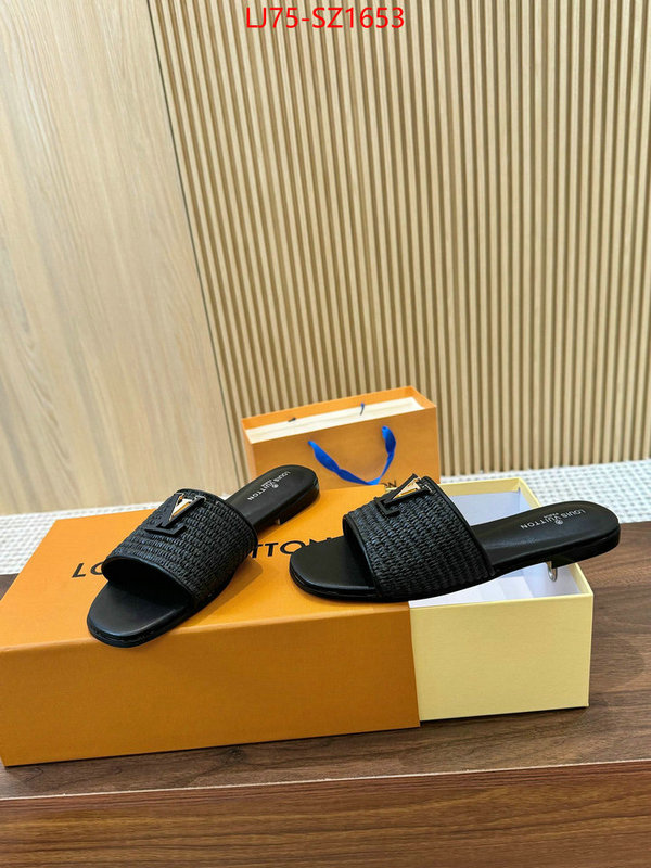 Women Shoes-LV the quality replica ID: SZ1653 $: 75USD