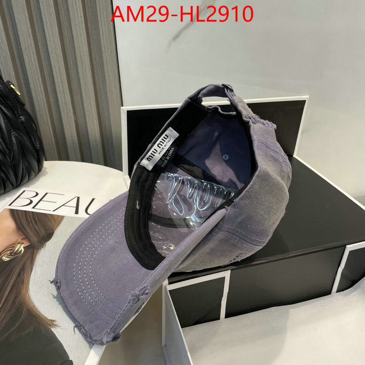 Cap(Hat)-Miu Miu best website for replica ID: HL2910 $: 29USD