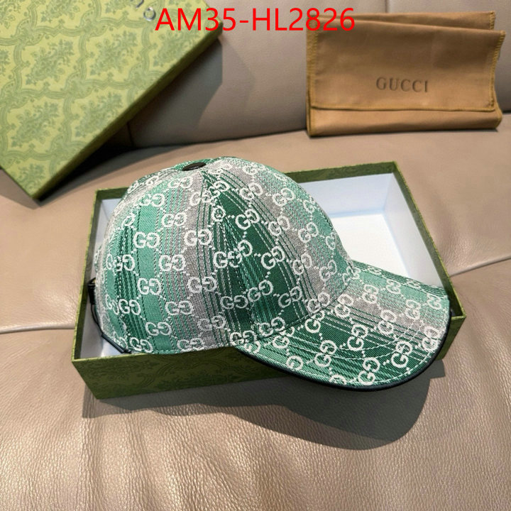 Cap(Hat)-Gucci wholesale imitation designer replicas ID: HL2826 $: 35USD