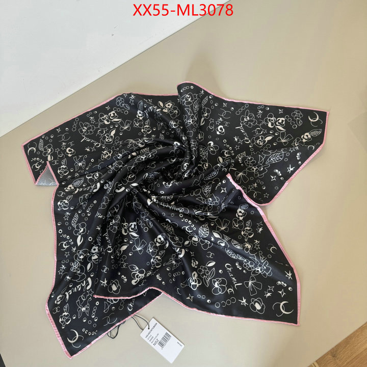 Scarf-Chanel luxury shop ID: ML3078 $: 55USD
