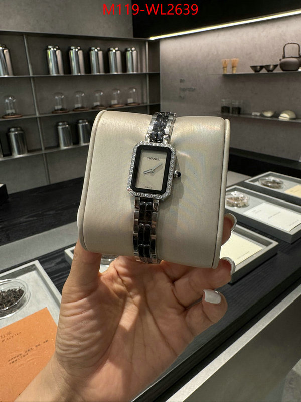 Watch(4A)-Chanel where quality designer replica ID: WL2639 $: 119USD