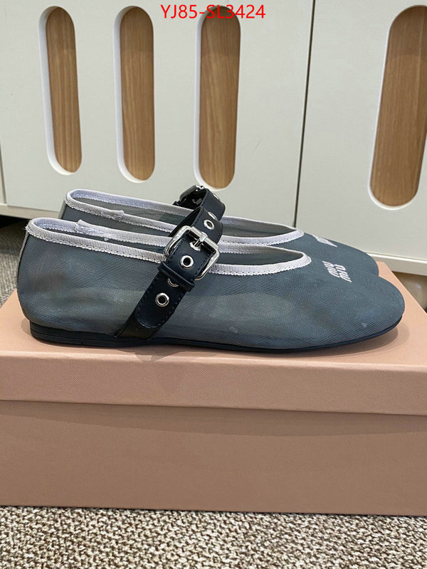 Women Shoes-Miu Miu buy high-quality fake ID: SL3424 $: 85USD