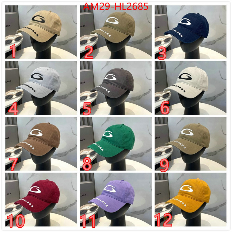Cap(Hat)-Balenciaga buy cheap ID: HL2685 $: 29USD