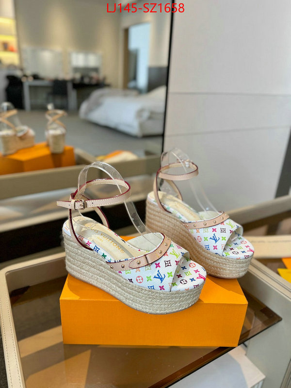 Women Shoes-LV luxury 7 star replica ID: SZ1658 $: 145USD