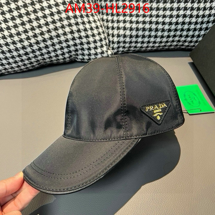 Cap (Hat)-Prada replica designer ID: HL2916 $: 39USD