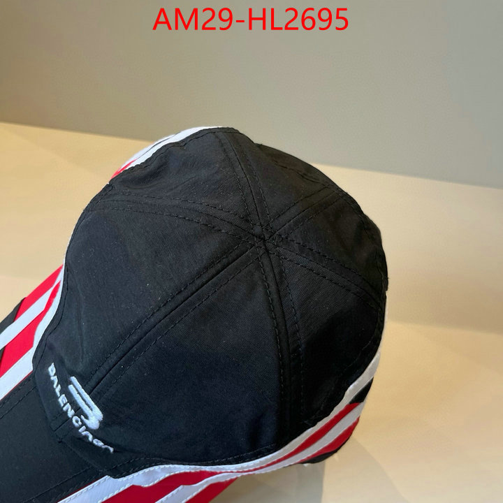 Cap(Hat)-Balenciaga replica designer ID: HL2695 $: 29USD